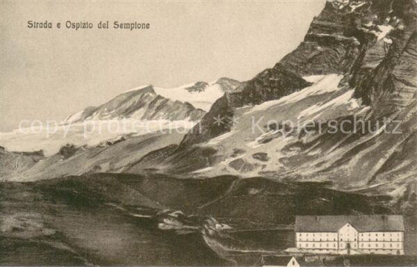 Simplonpass Strada e Ospizio del Sempione Berghotel