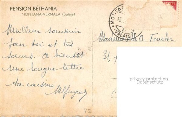 Montana-Vermala Pension Bethania – Bild 2