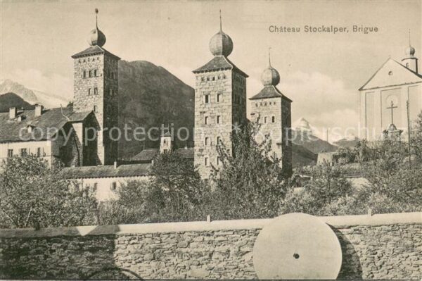Brigue Brig VS Chateau Stockalper