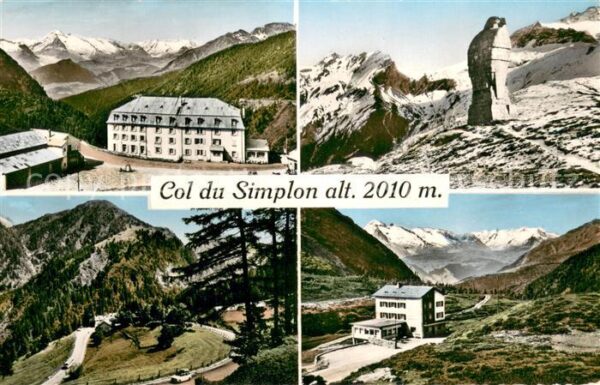 Simplon Dorf Simplondorf VS Col du Simplon Vue partielle