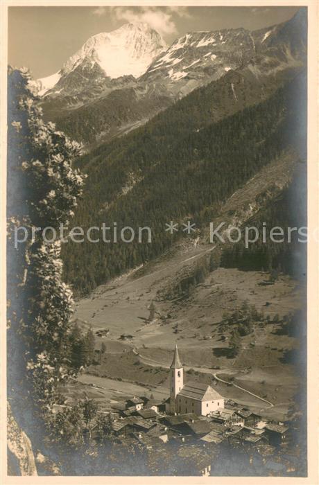 Kippel VS im Lötschental mit Bietschhorn