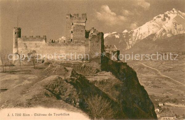 Sion  Sitten Seduno VS Chateau de Tourbillon