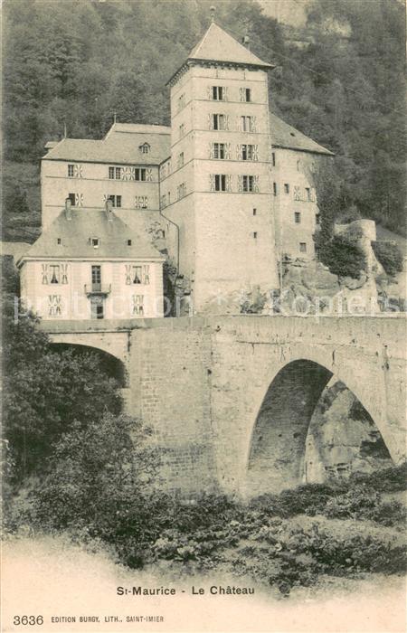 St Maurice  Valais Le Chateau