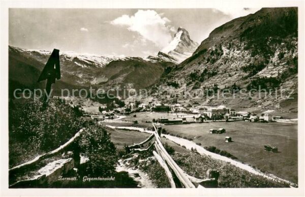 Zermatt VS Panorama mit Matterhorn