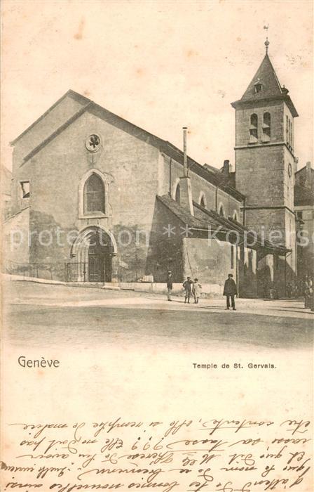 Geneve GE Temple de St Gervais