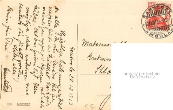 Geneve GE Le Pont de la Coulouvreniere le Mont Bl – Bild 2