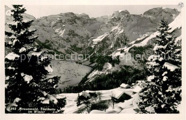 Braunwald GL Tödikette im Winter