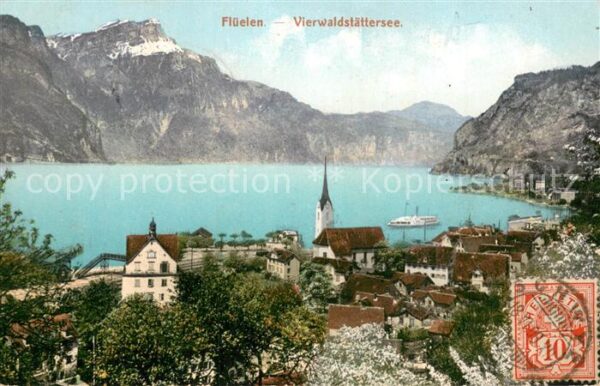 Flueelen Vierwaldstaettersee UR Panorama