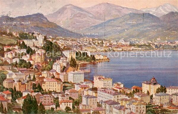 Paradiso Lago di Lugano Panorama