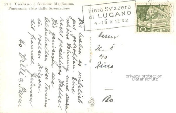 Caslano TI e frazione Magliasina Panorama visto da – Bild 2