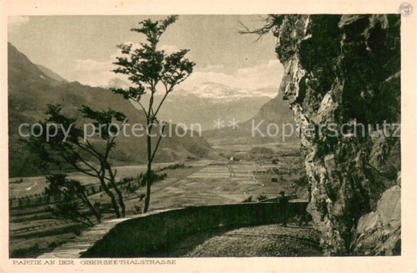 Obersee GL Partie an der Oberseethalstrasse