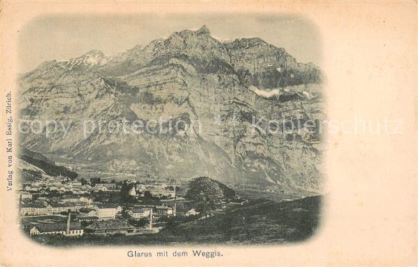 Glarus GL mit dem Weggis