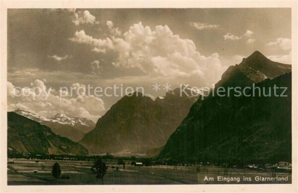 Glarus GL Am Eingang ins Glarnerland