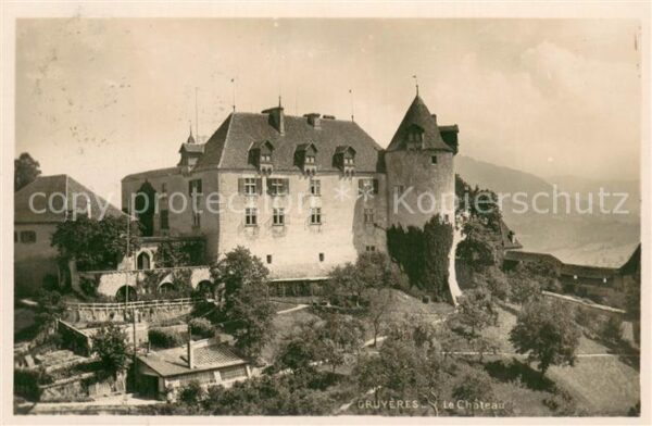 Gruyeres  Gruyere FR Le Chateau