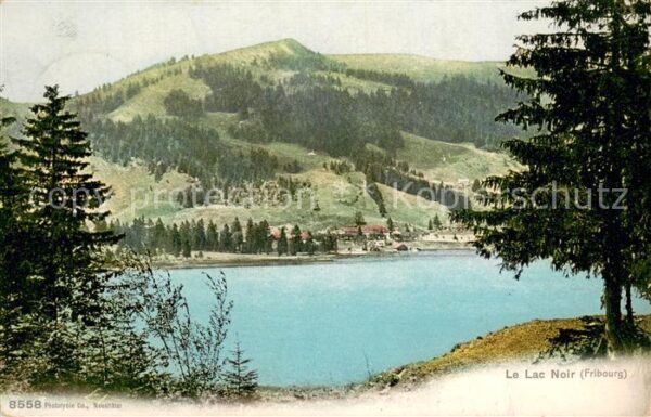 Lac Noir Schwarzsee FR Panorama