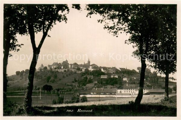 Romont  FR Panorama