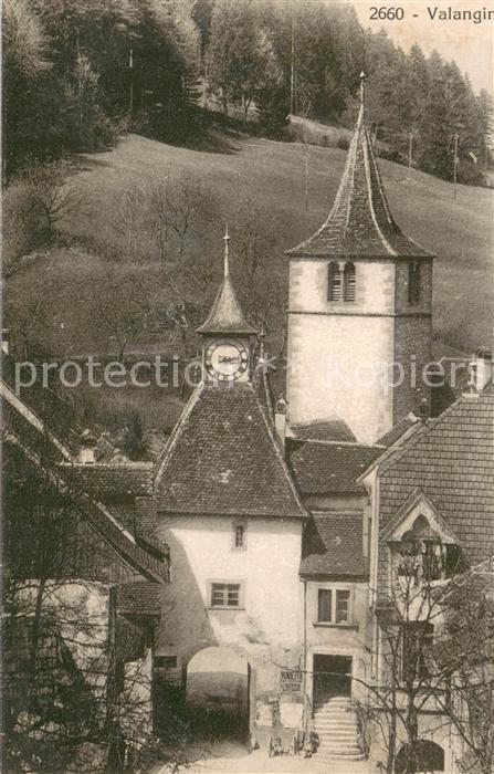 Valangin NE Stadttor Turm