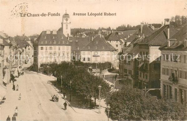 La Chaux-de-Fonds NE Avenue Leopold Robert