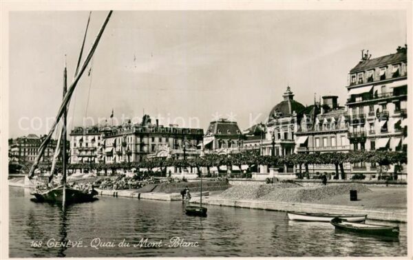 Geneve GE Quai du Mont Blanc