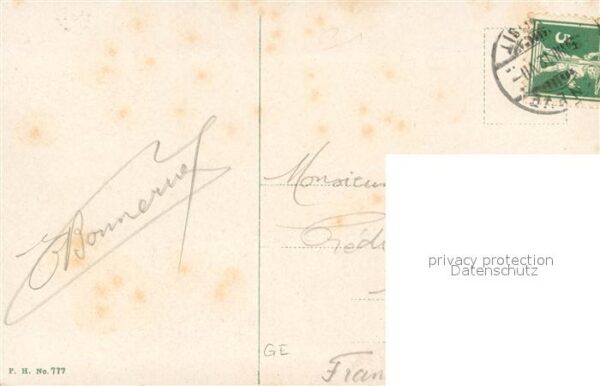 Geneve GE Hotel des Postes et la rue du Mont Blan – Bild 2