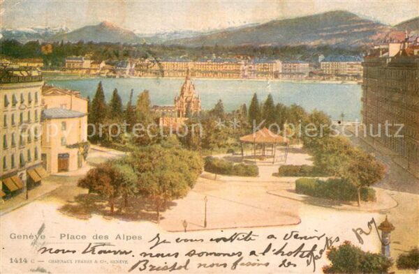 Geneve GE Place des Alpes