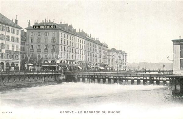 Geneve GE Le Barrage du Rhone
