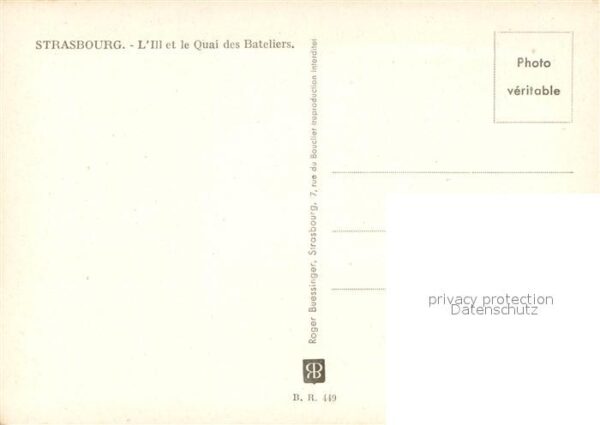 Strasbourg Alsace Fliegeraufnahme L Ill et le Quai des Ba – Bild 2