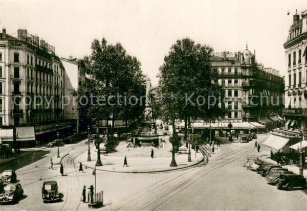 Lyon France Place de la Republique