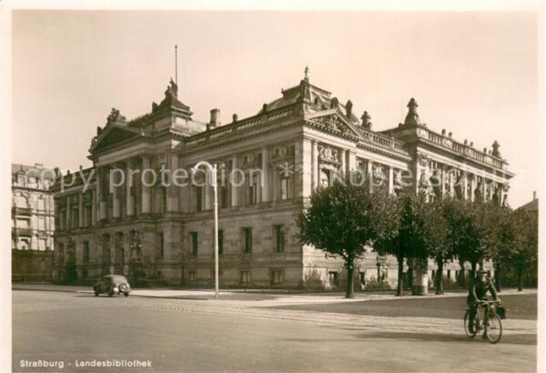 Strassburg Elsass Landesbibliothek