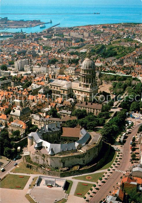 Boulogne-sur-Mer 62 Vue generale aerienne La Basilique Notr