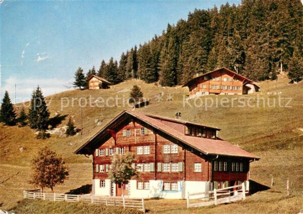 Achseten Haus Marchgraben mit Haus Weid