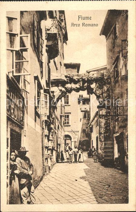 Fiume Rijeka Arco Romano