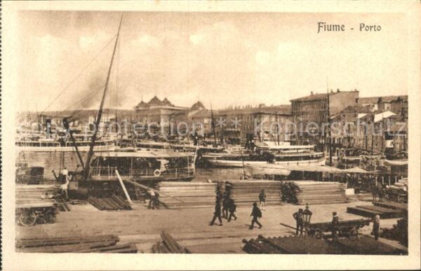 Fiume Rijeka Hafen