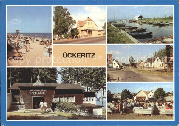 Ueckeritz Usedom Strand Ratscafe Hauptstrasse