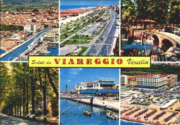 Viareggio Brücke Strand Park