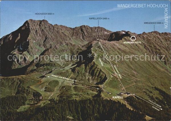 Hochjoch Kapelljoch Kreuzjoch Wormser Hütte