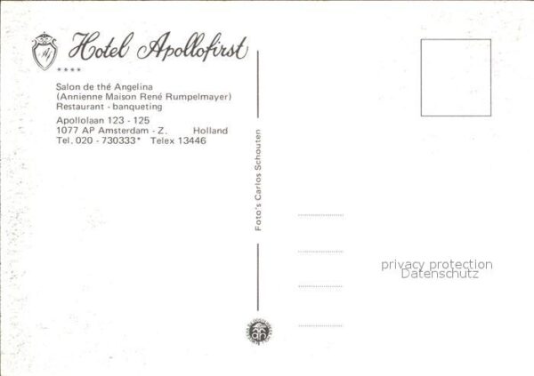 Amsterdam Niederlande Hotel Apollofirst – Bild 2