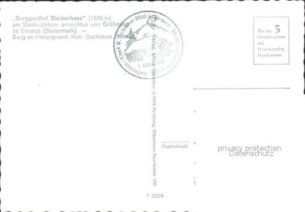 Groebming Steiermark Berggasthof Steinerhaus Stoderzinken Ho – Bild 2