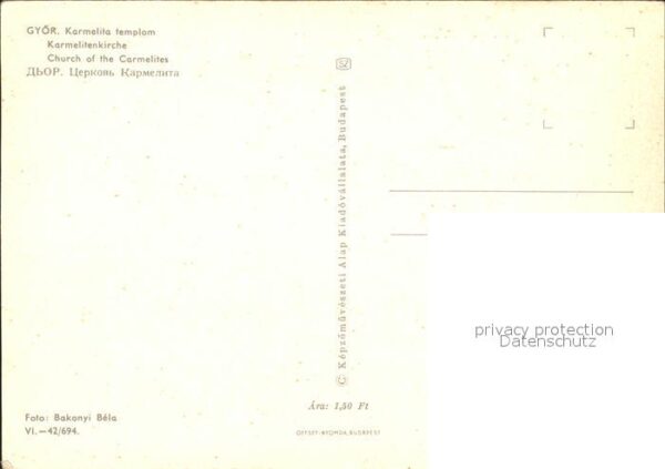Gyoer Karmelitenkirche – Bild 2