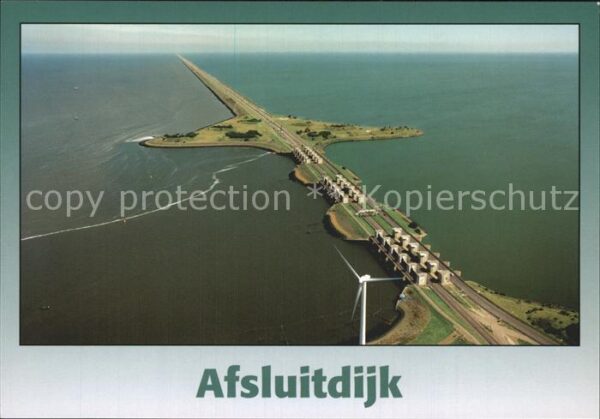 Afsluitdijk Fliegeraufnahme