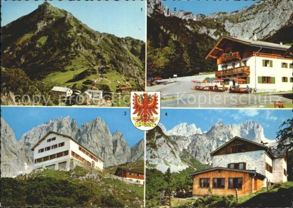 Stripsenjochhaus Wilden Kaiser Greissneralm Gruttenhütte