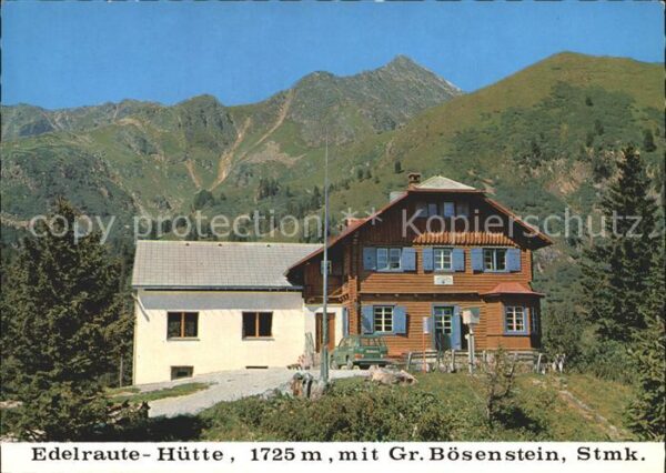Edelrauterhuette Gr. Bösenstein Rottenmanner-Tauern