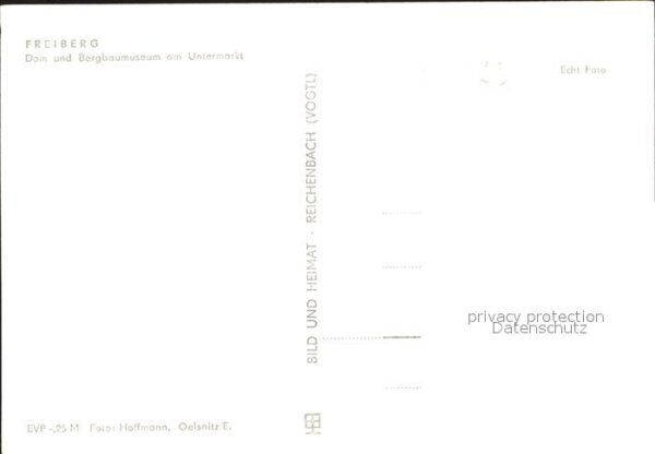 Freiberg Sachsen Dom Bergbaumuseum Untermarkt – Bild 2