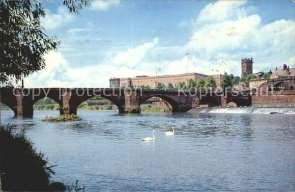 Chester Cheshire Old Dee Bridge New Country