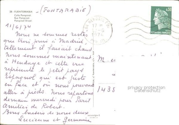Fuenterrabia Hondarribia Calle Pampinot – Bild 2