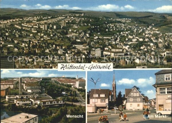 Geisweid Hüttental Wenscht Markt