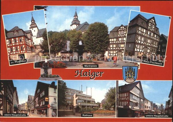 Haiger Haus Fischbach Marktplatz Rathaus