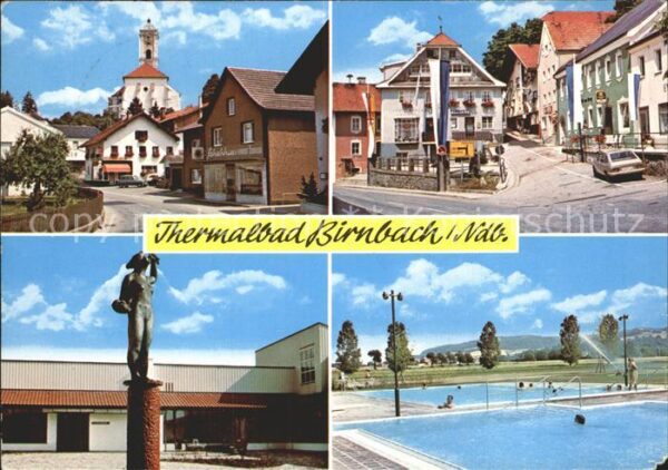 Birnbach Rottal Schwimmbad Teilansichten