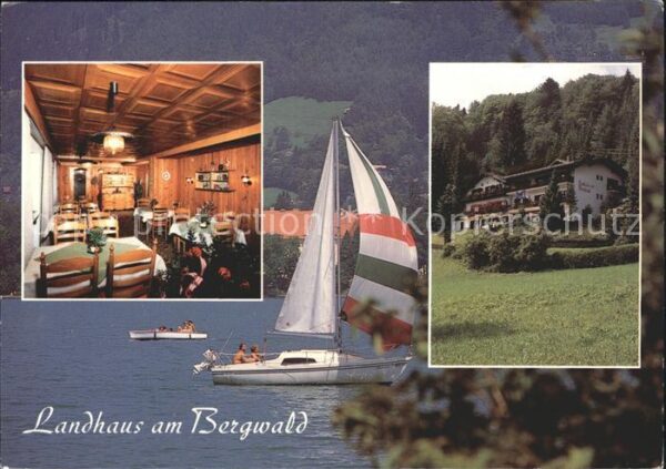 Bad Wiessee Landhaus Bergwald Segelboot