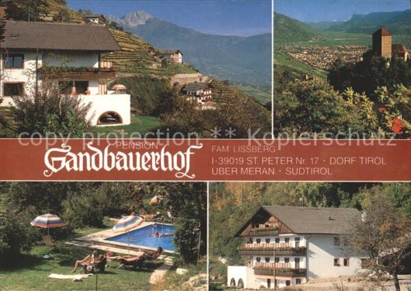 Dorf Tirol Pension Gandbauerhof